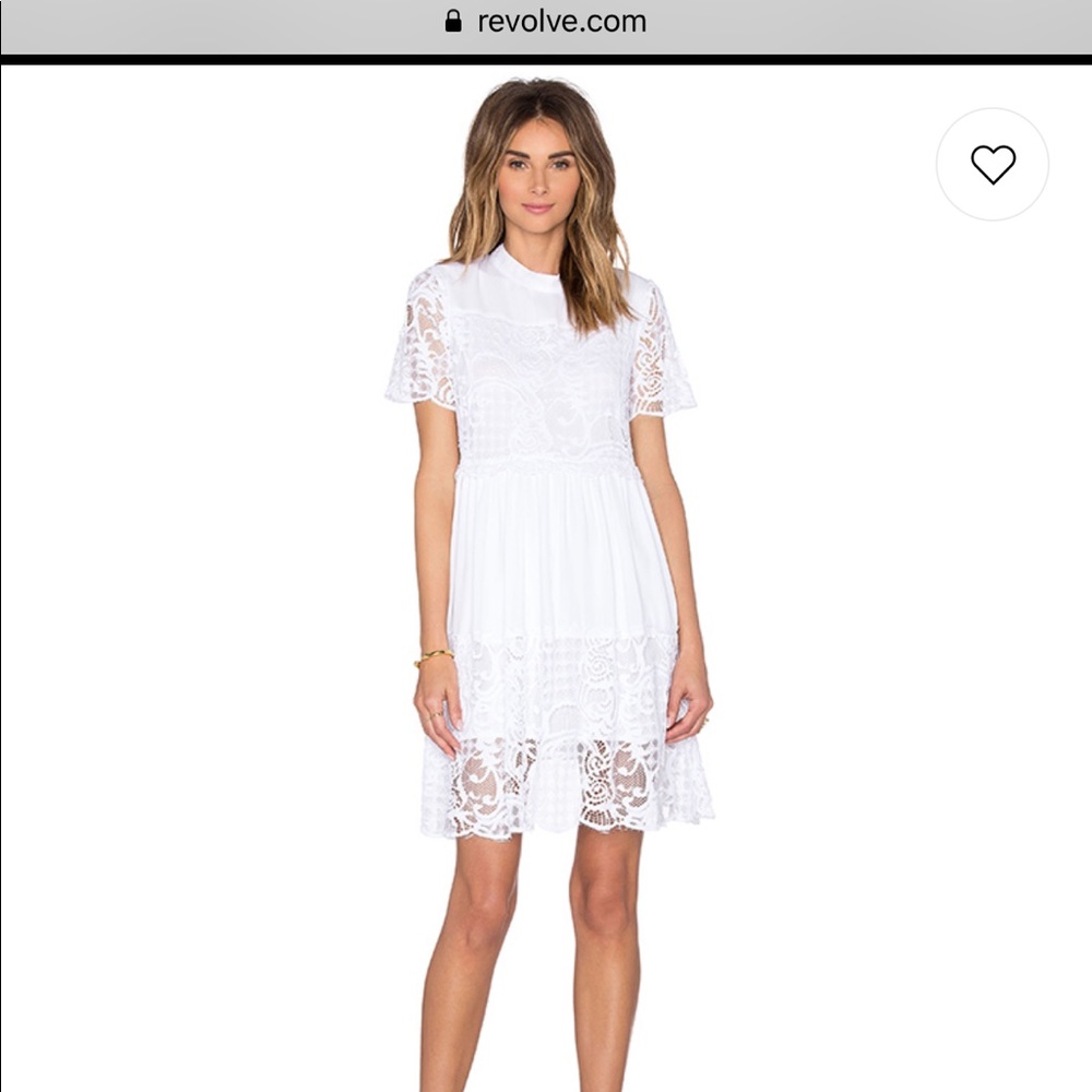 Kendall and Kylie revolve babydoll dress